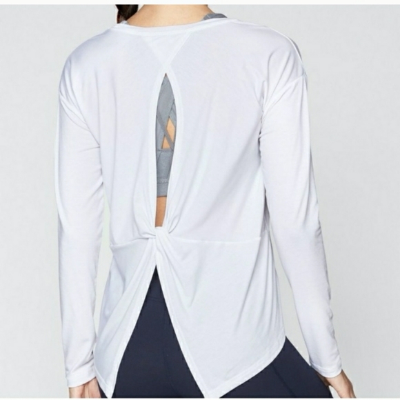 Athleta Essence Twist Top White - Picture 1 of 4